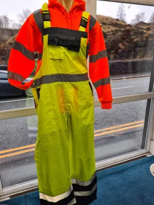 NEW high vis reflective dungarees FREE POSTAGE 🟢
