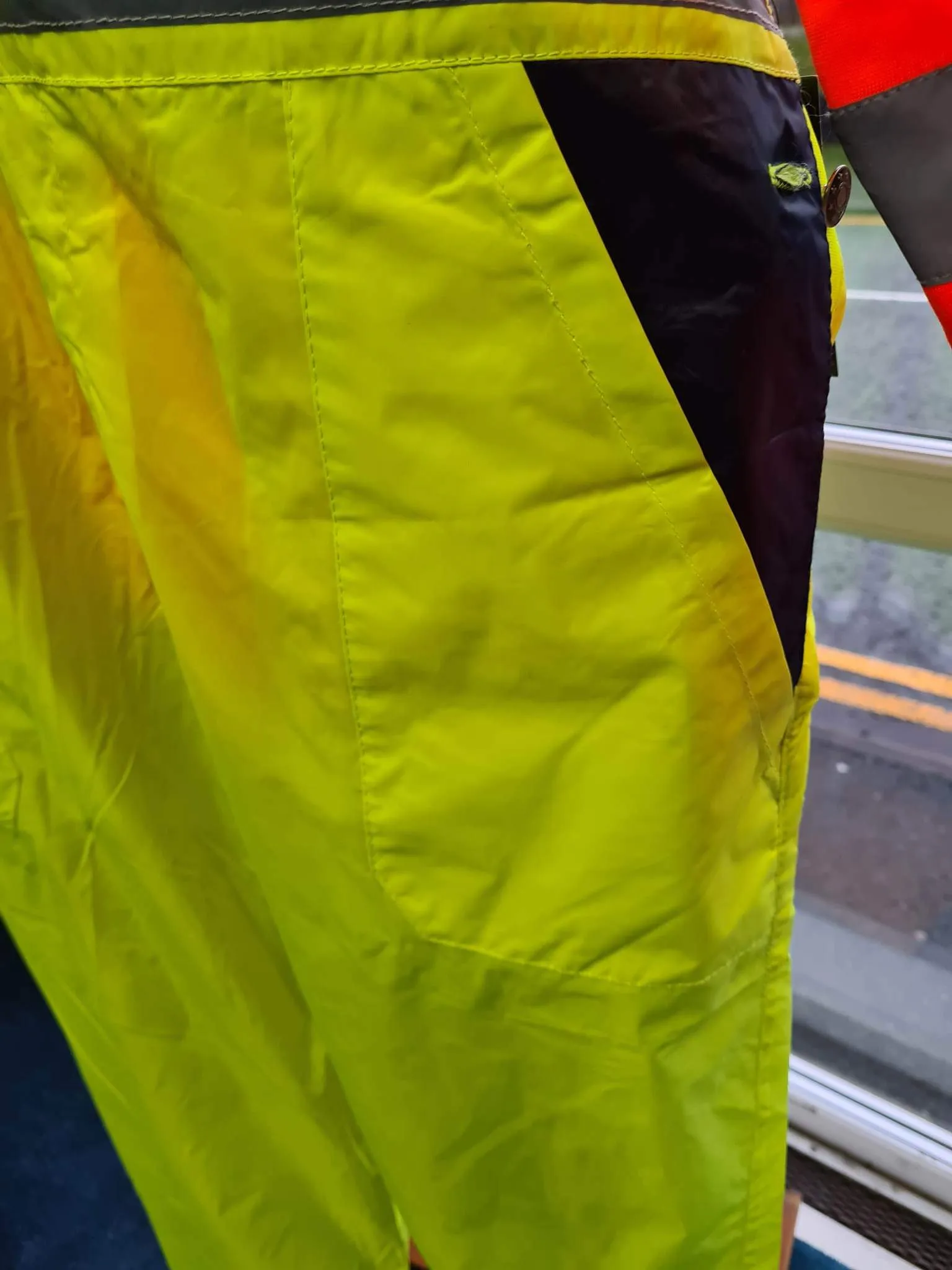 NEW high vis reflective dungarees FREE POSTAGE 🟢