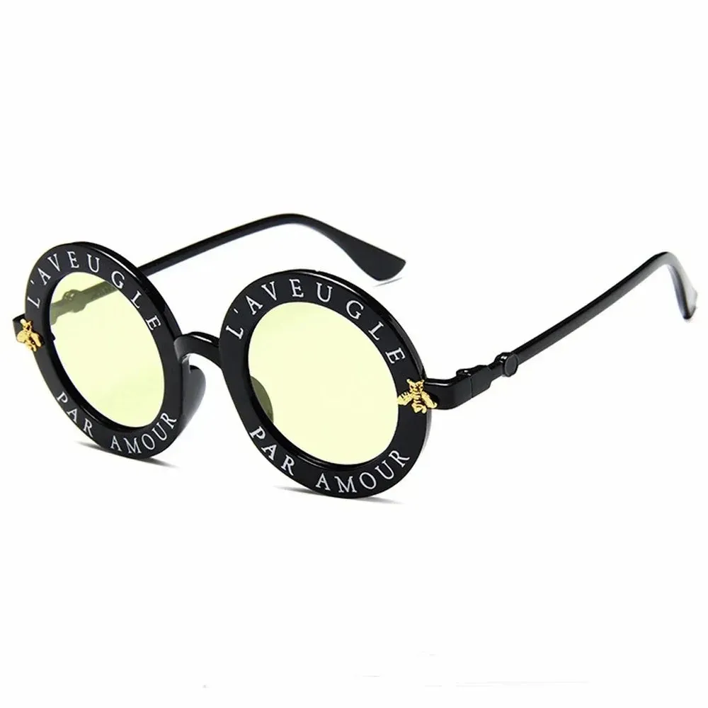 New Vintage Small Round Sunglasses for Women