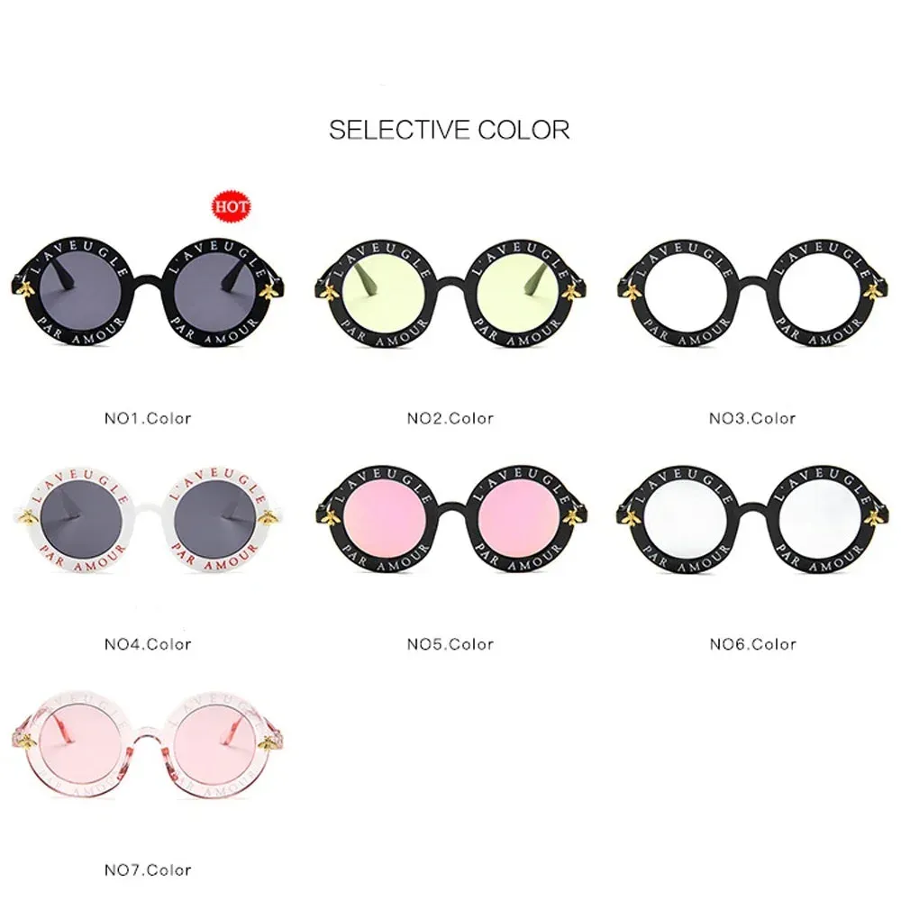 New Vintage Small Round Sunglasses for Women