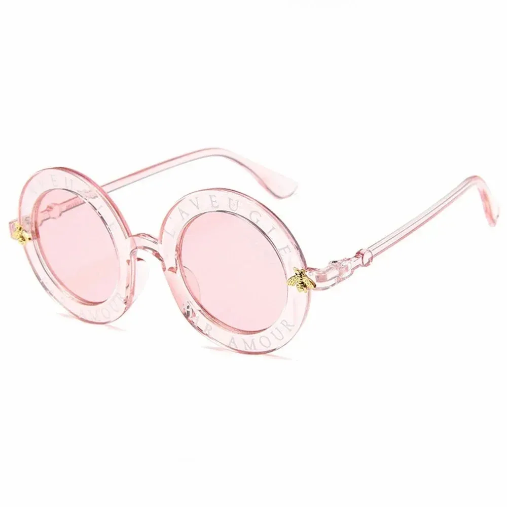 New Vintage Small Round Sunglasses for Women