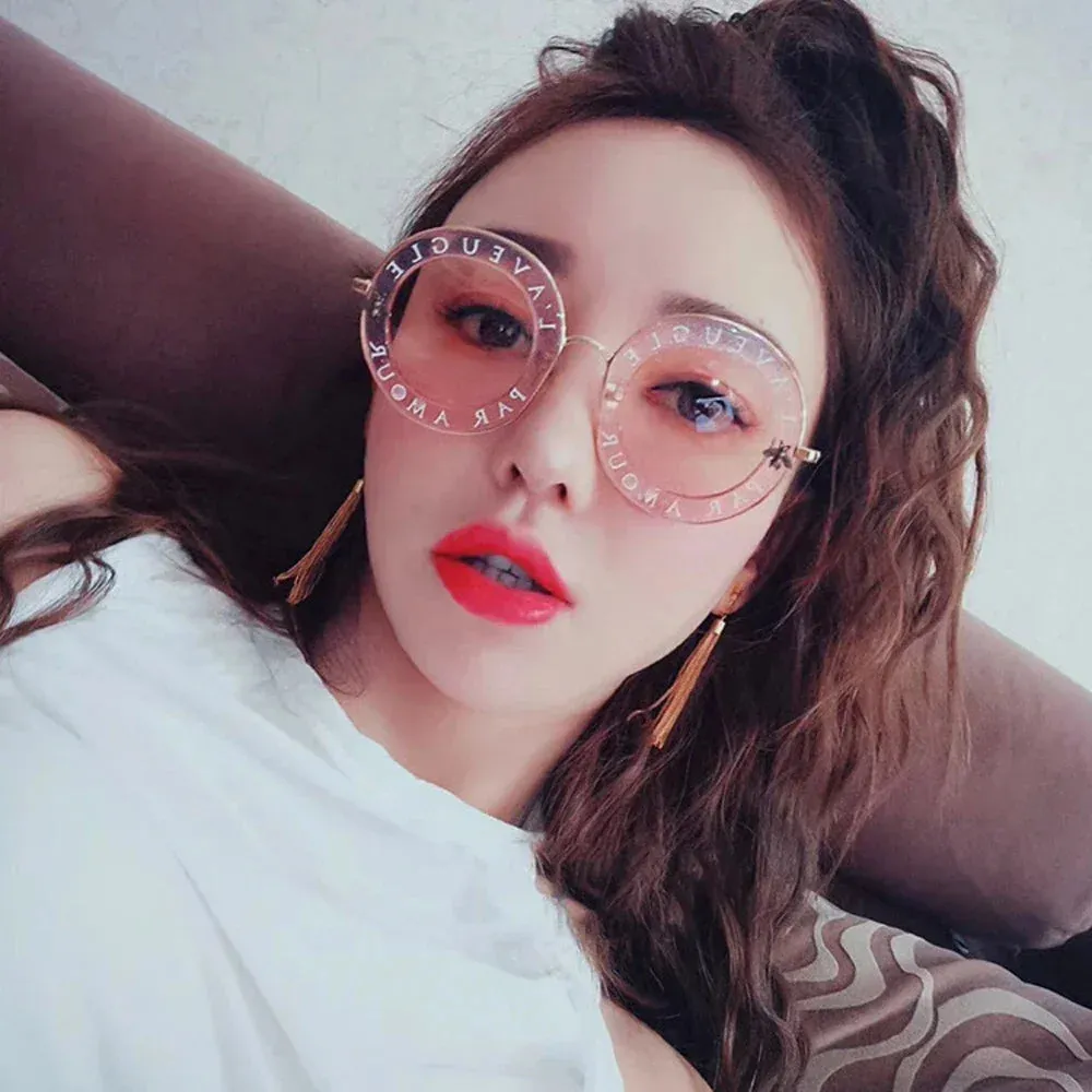 New Vintage Small Round Sunglasses for Women