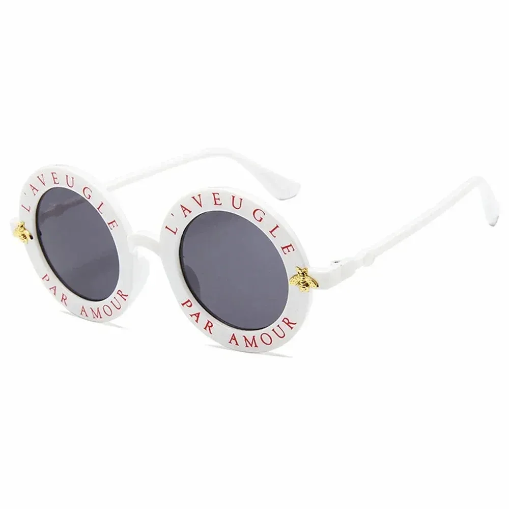 New Vintage Small Round Sunglasses for Women