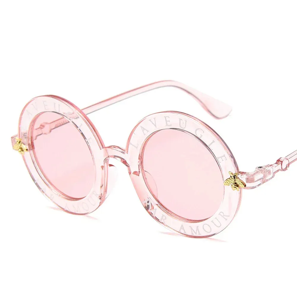 New Vintage Small Round Sunglasses for Women