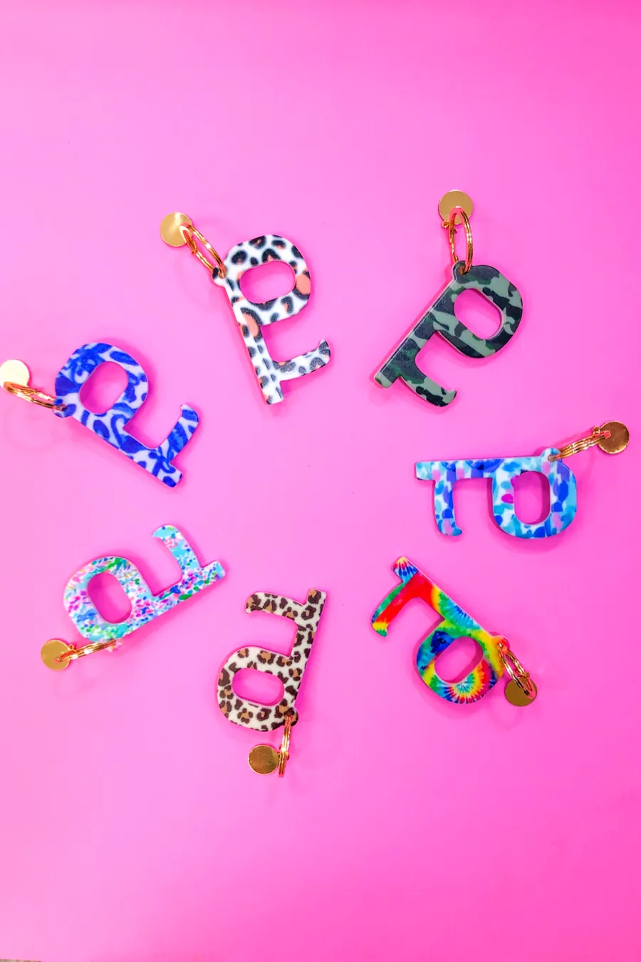 No-Touch Tool Keychain -- Five Patterns!