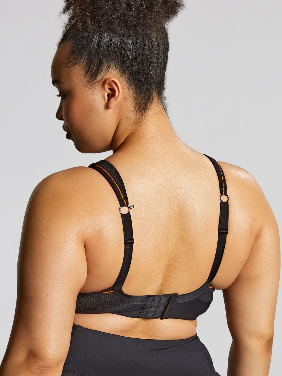 Non Padded Sports Bra - Black