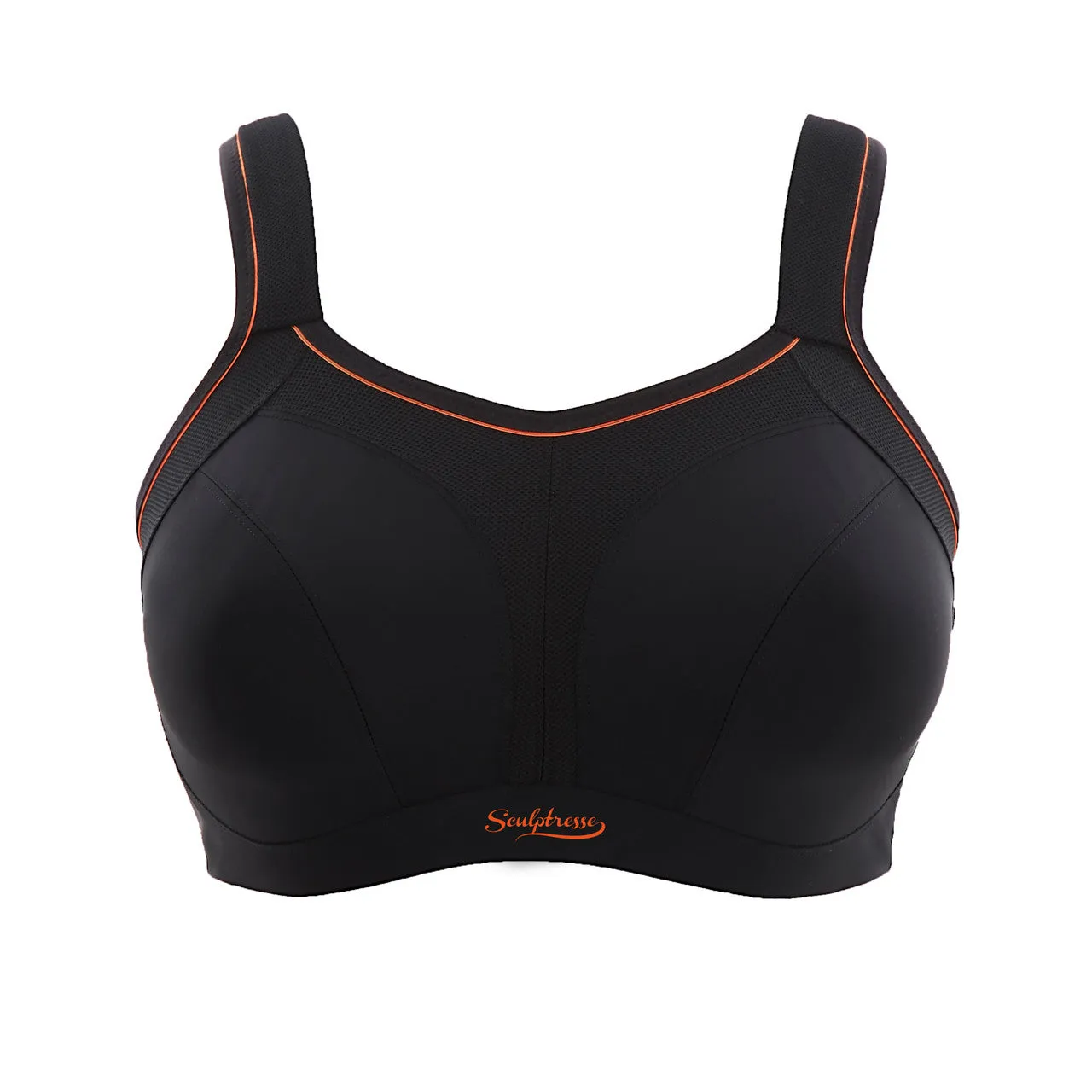Non Padded Sports Bra - Black