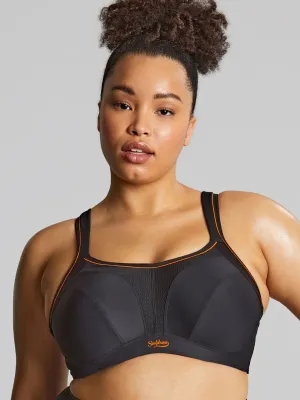 Non Padded Sports Bra - Black