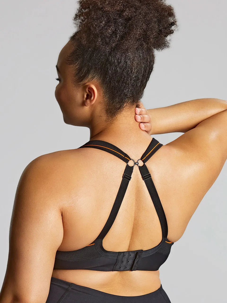 Non Padded Sports Bra - Black