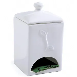 Norpro Porcelain Tea Bag Dispenser 5620