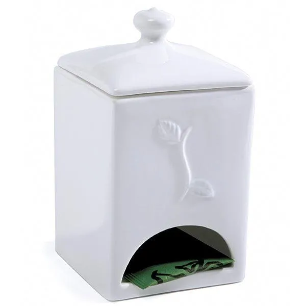 Norpro Porcelain Tea Bag Dispenser 5620