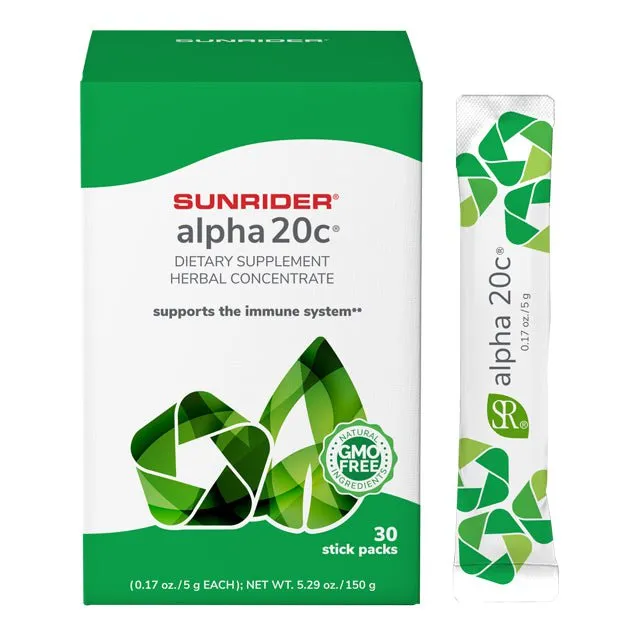 NOW AVAILABLE Alpha 20C | Immune System Herbal Supplement by Sunrider