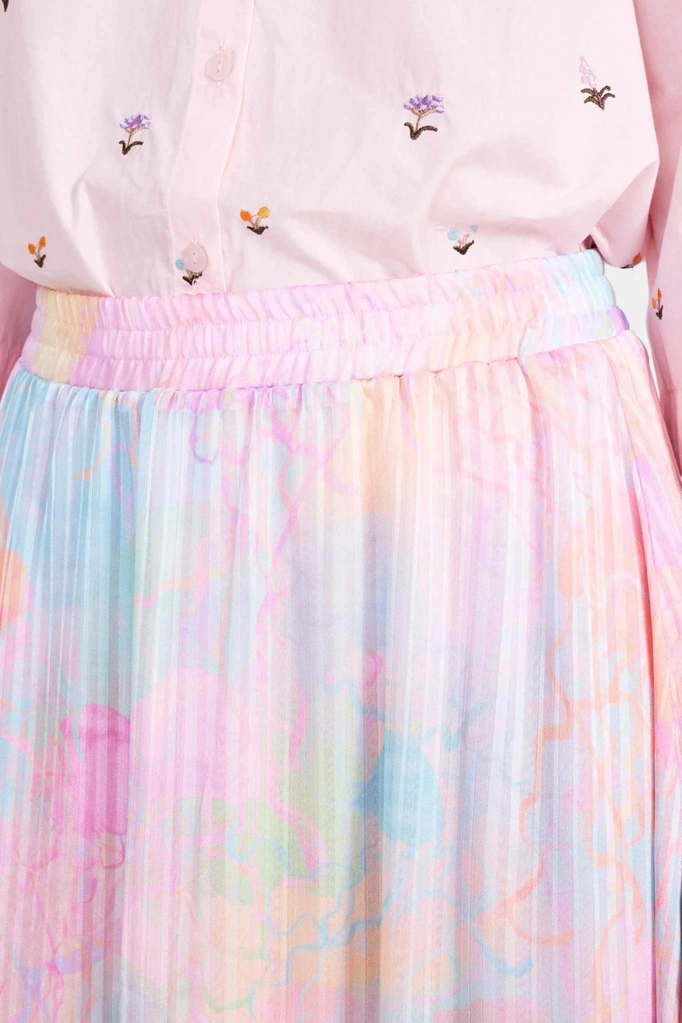 NURIKKE SKIRT - Pinkesque
