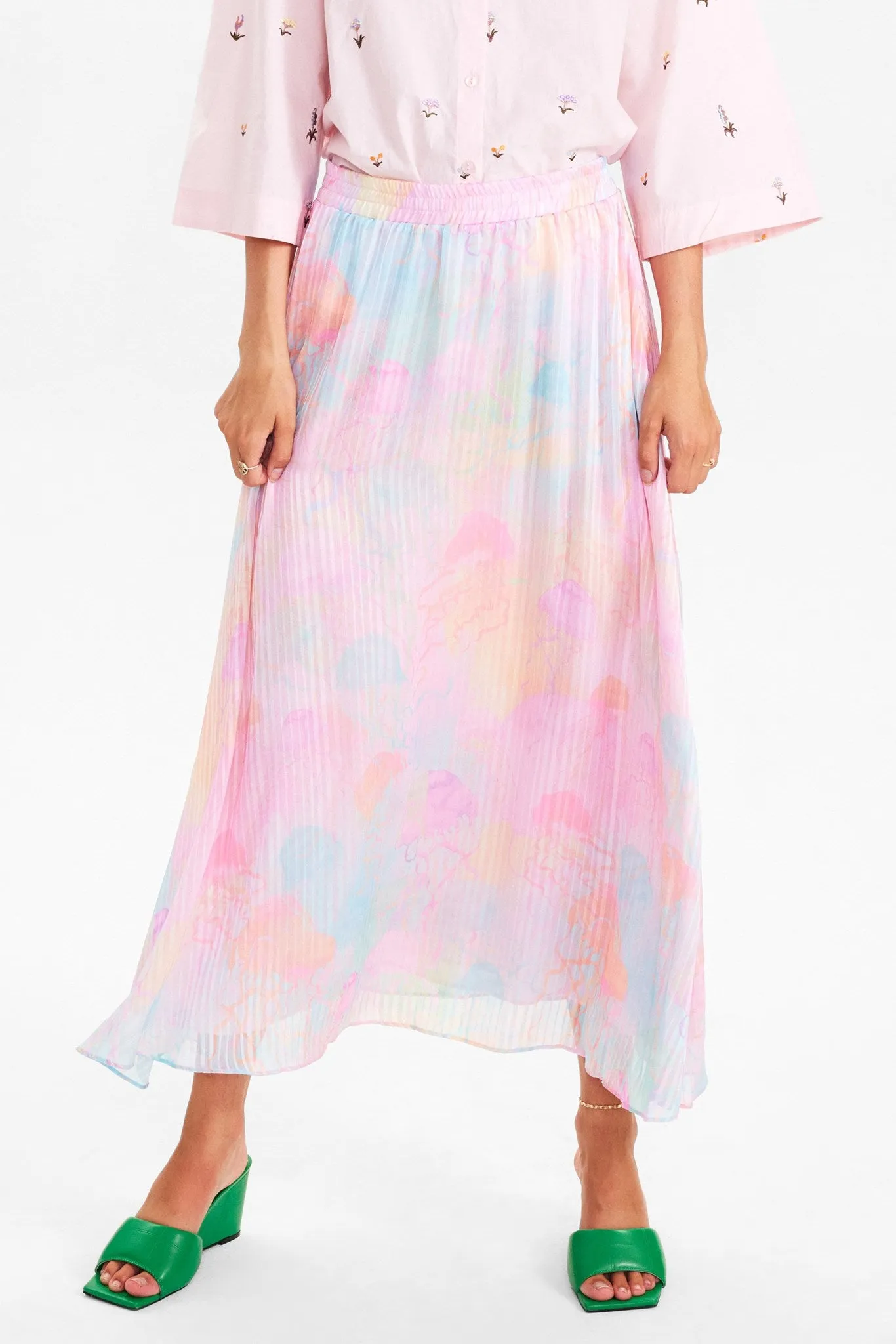 NURIKKE SKIRT - Pinkesque
