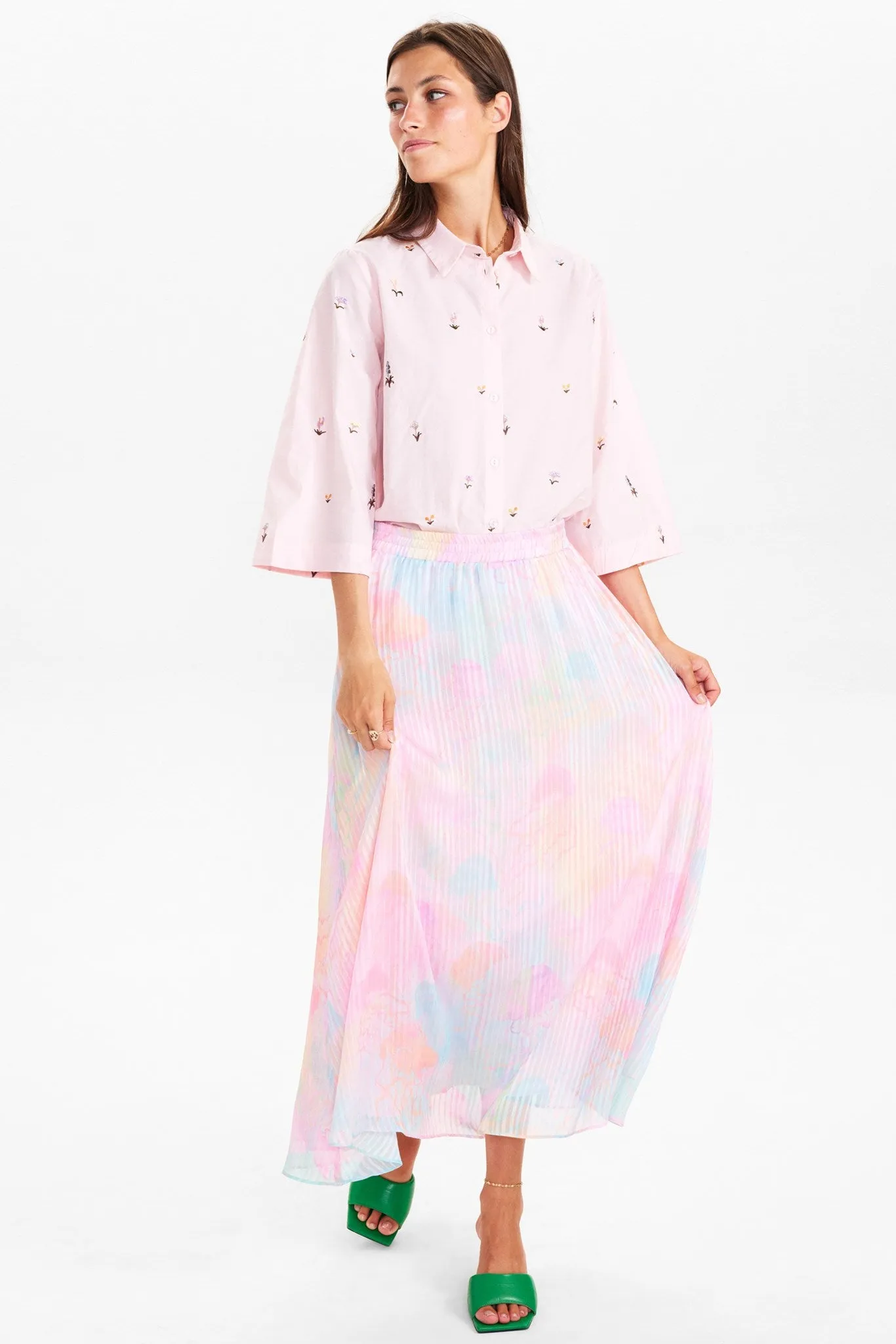 NURIKKE SKIRT - Pinkesque