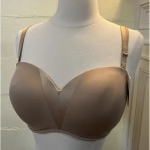 NWT Soma Stunning Starlet Strapless Bra In Soft Tan 36C Underwire Padded