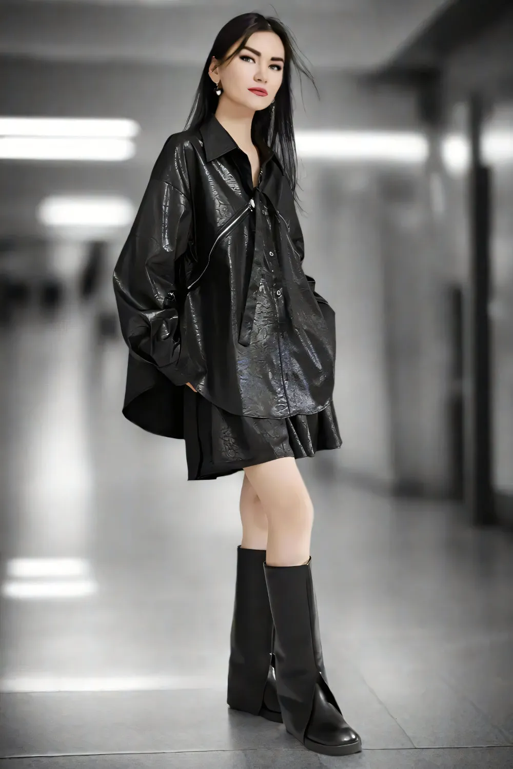 Obsidian Convertible Blouse