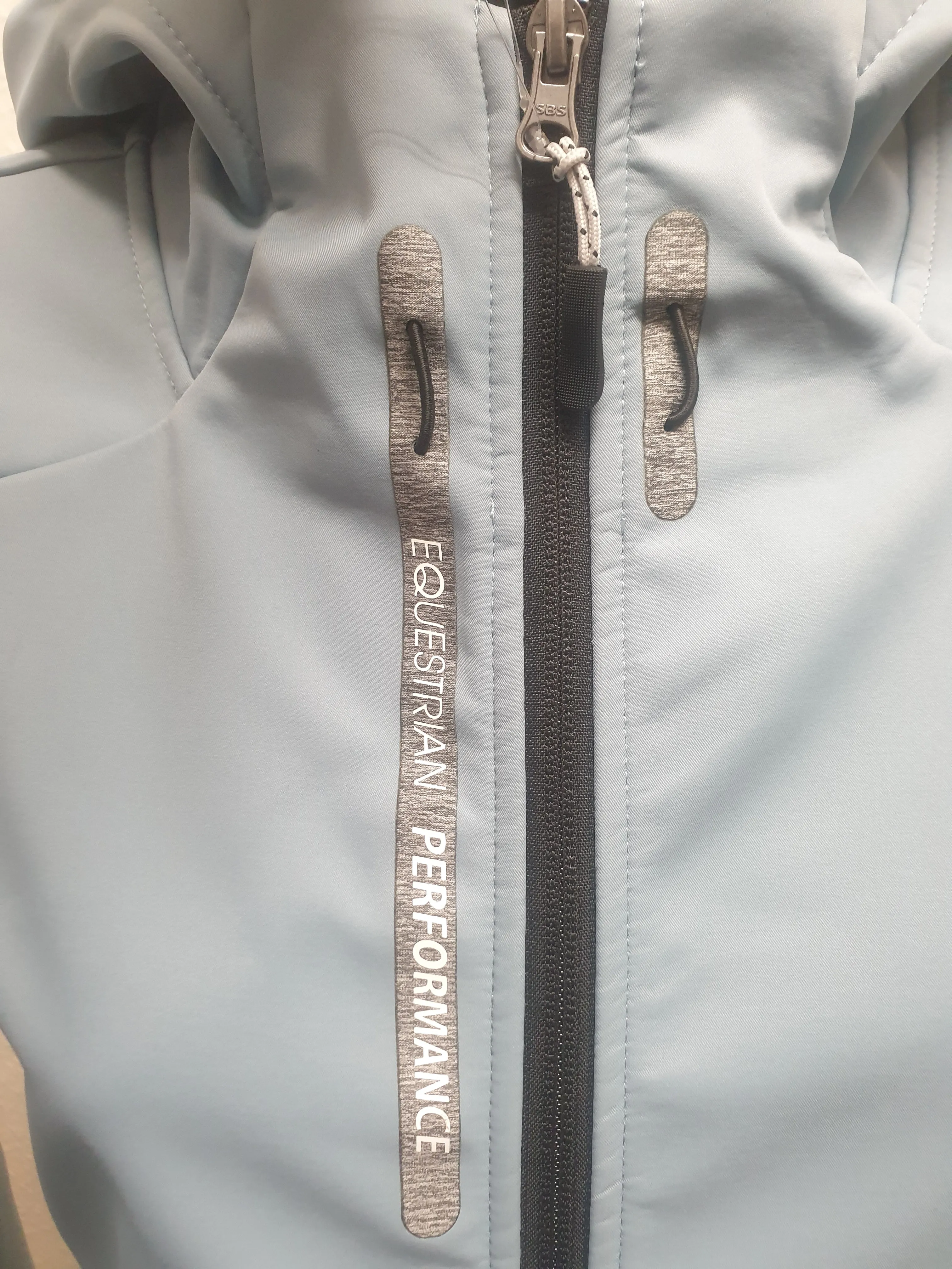 🎃OCTOBER CLEARANCE🎃 NEW WITH TAGS Duckegg blue HKM showerproof jacket FREE POSTAGE  🟢
