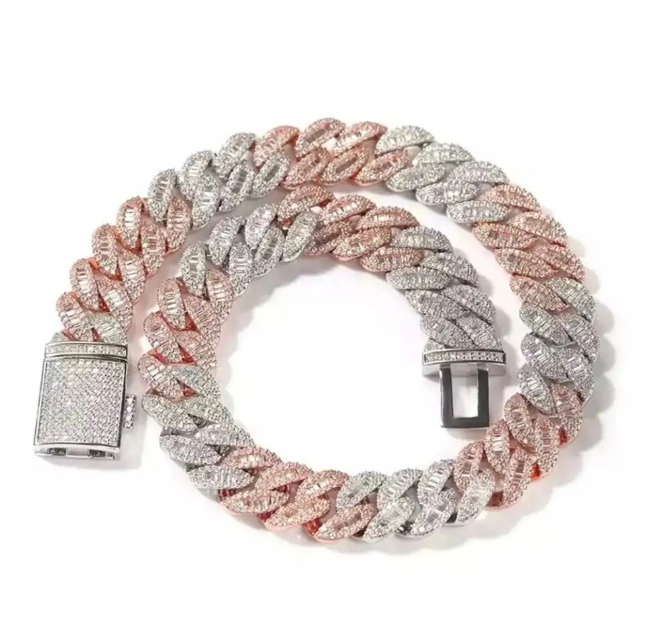OMBRE CUBAN LINK CHAIN