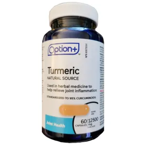 Option  Turmeric 12500mg 60 Capsules
