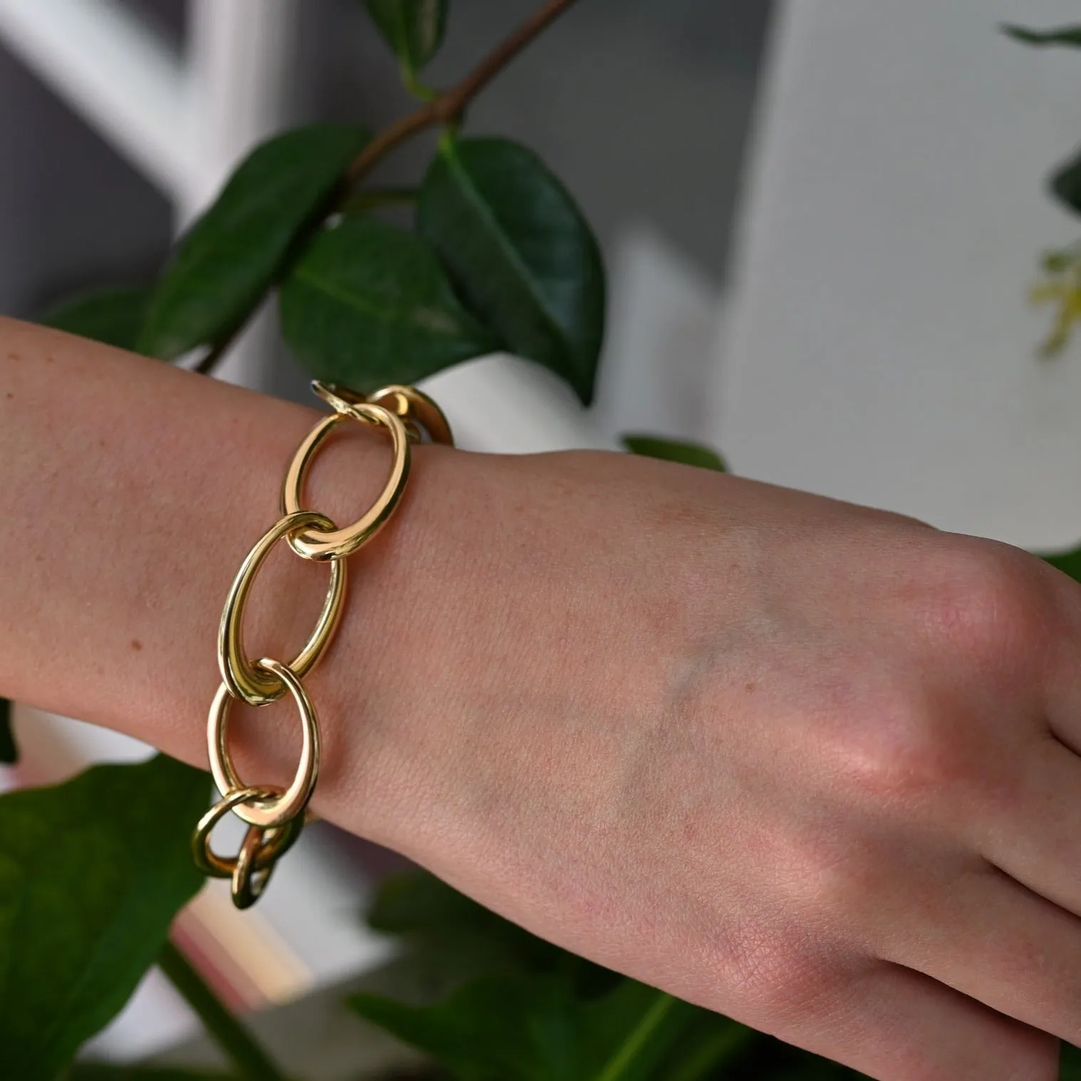 Oval Link Bracelet