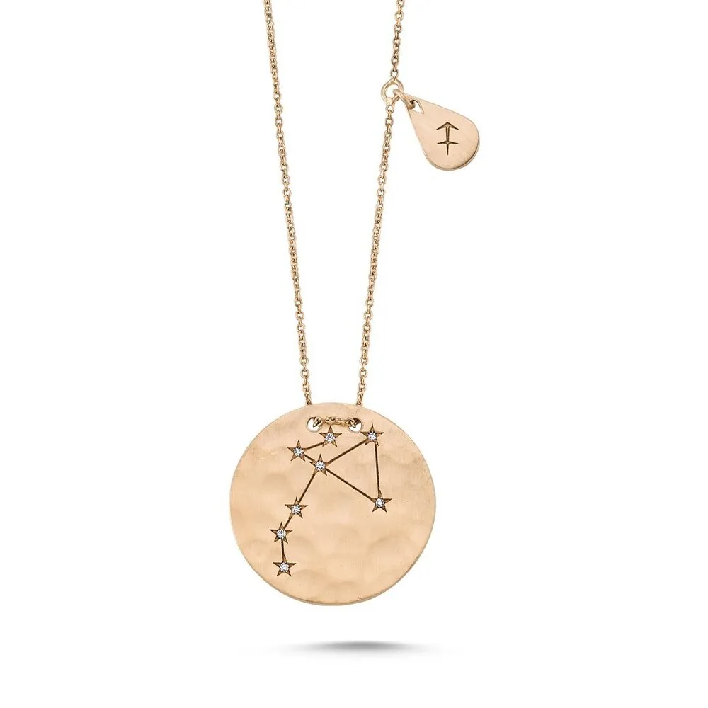 OWN Your Story Diamond Zodiac Astrological Constellation Pendant