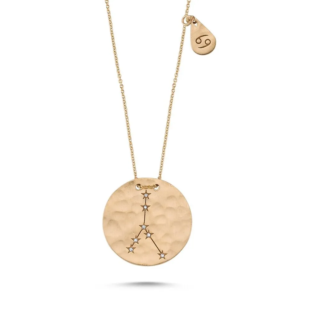 OWN Your Story Diamond Zodiac Astrological Constellation Pendant