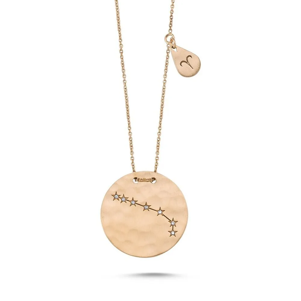 OWN Your Story Diamond Zodiac Astrological Constellation Pendant