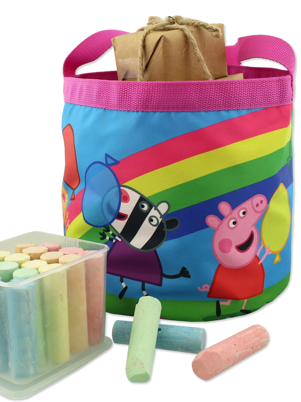 Peppa Pig Collapsible Bucket Tote Bag