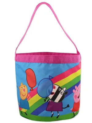 Peppa Pig Collapsible Bucket Tote Bag