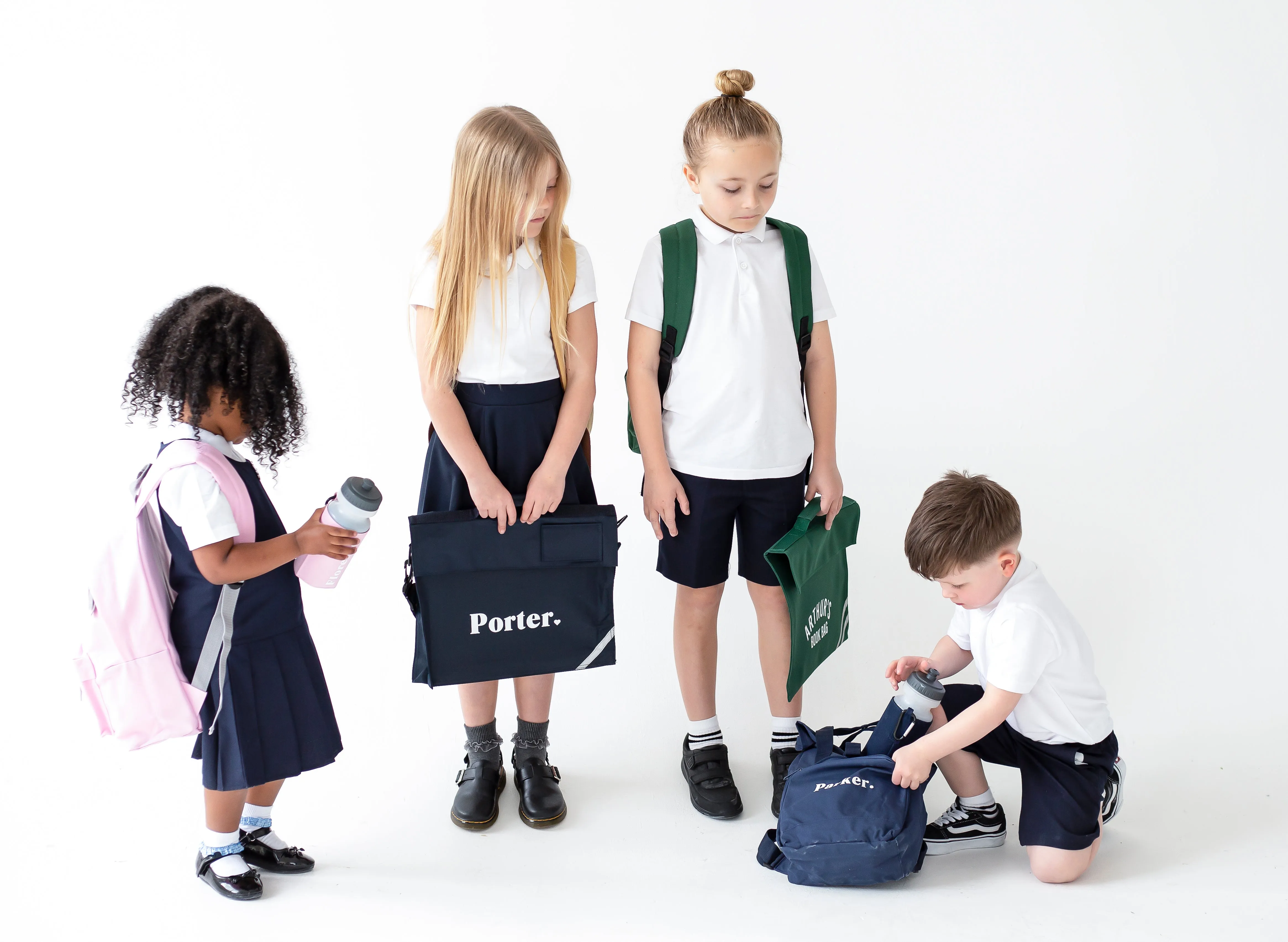 Personalised classic book bag - Print