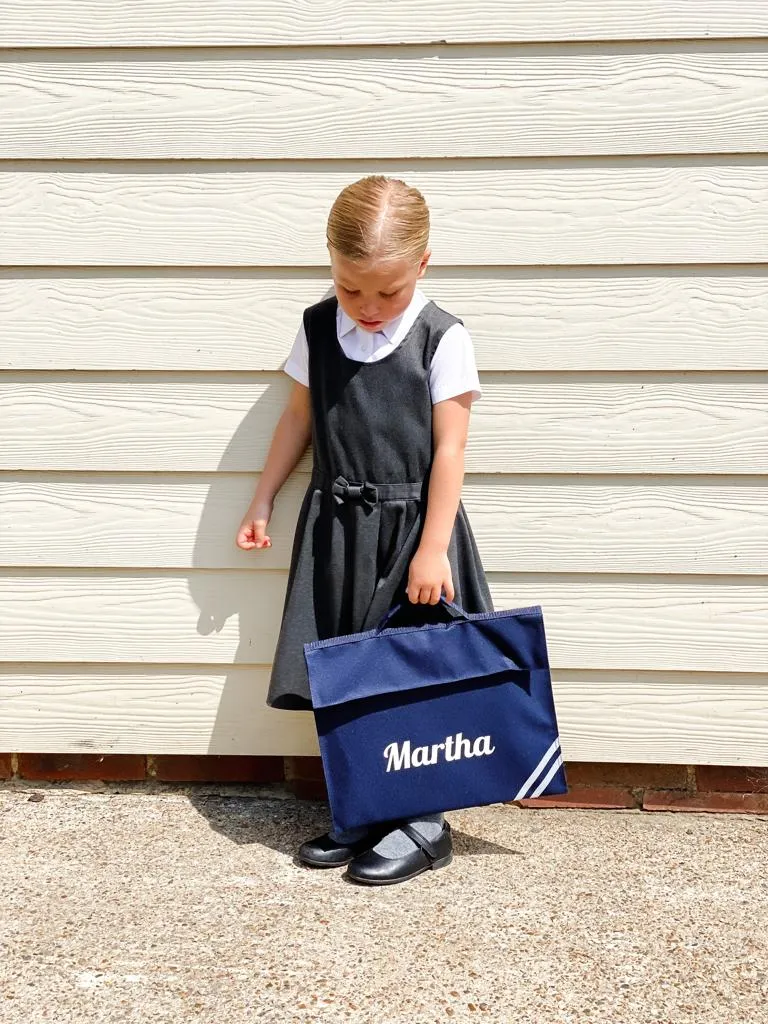 Personalised classic book bag - Print