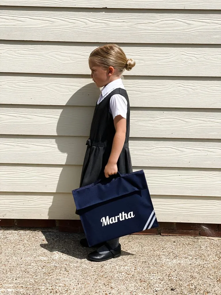 Personalised classic book bag - Print