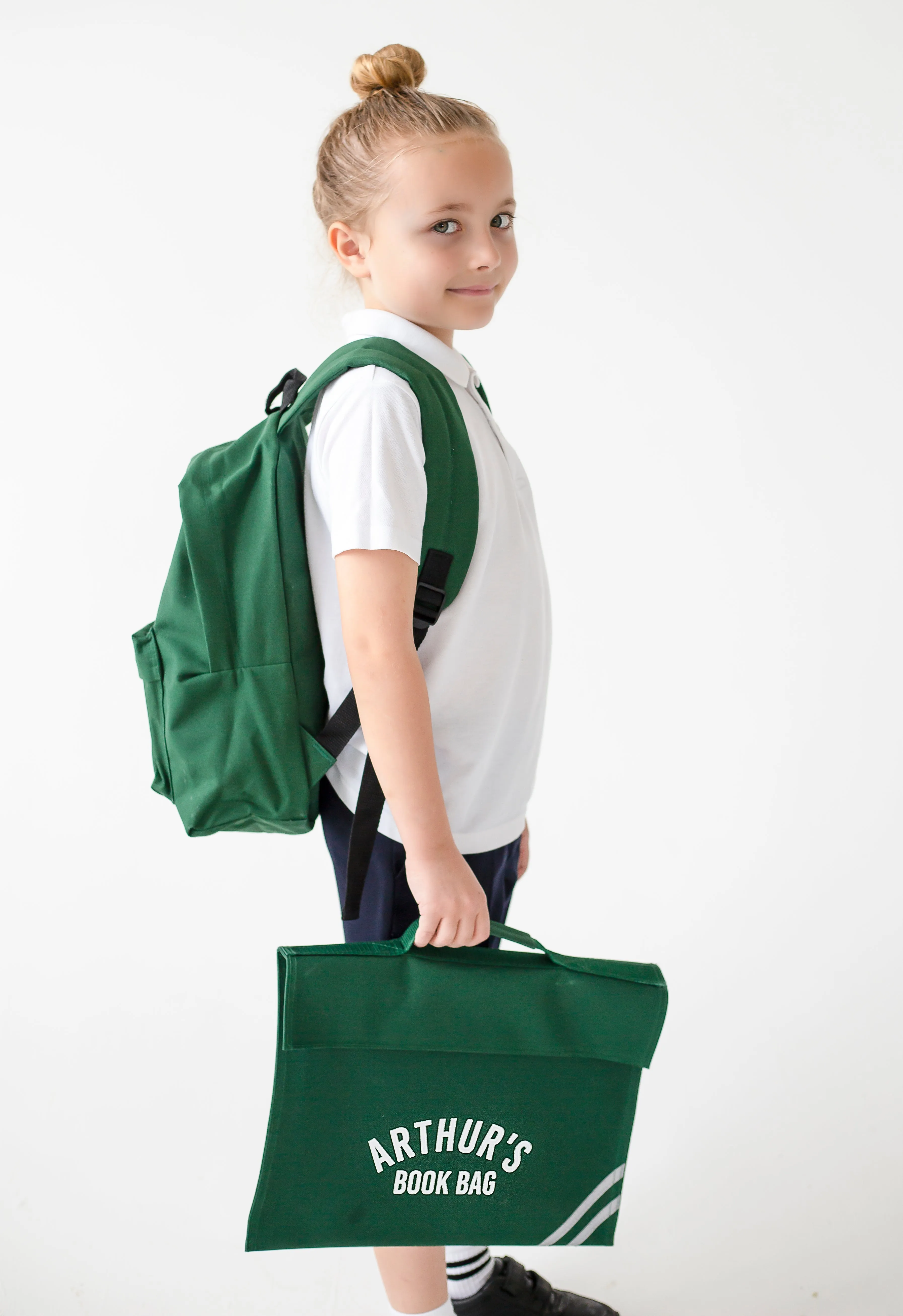 Personalised classic book bag - Print