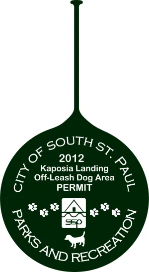 Personalized Round Resort Golf Bag Tag with your Logo