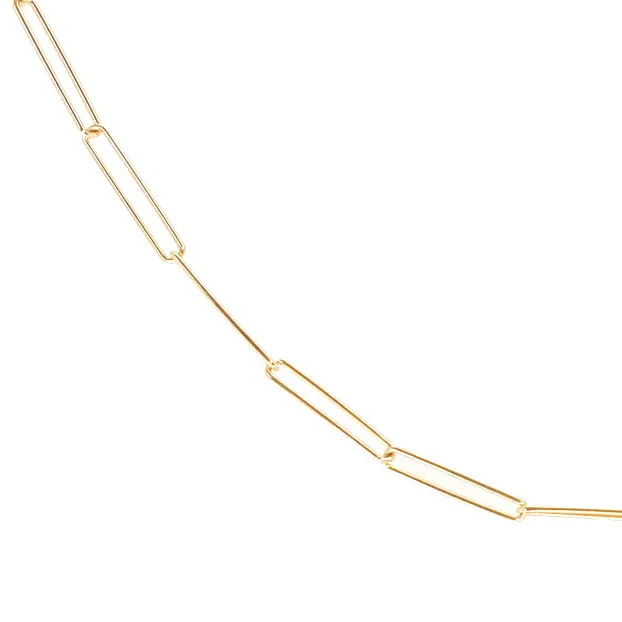 Petite Paperclip Anklet