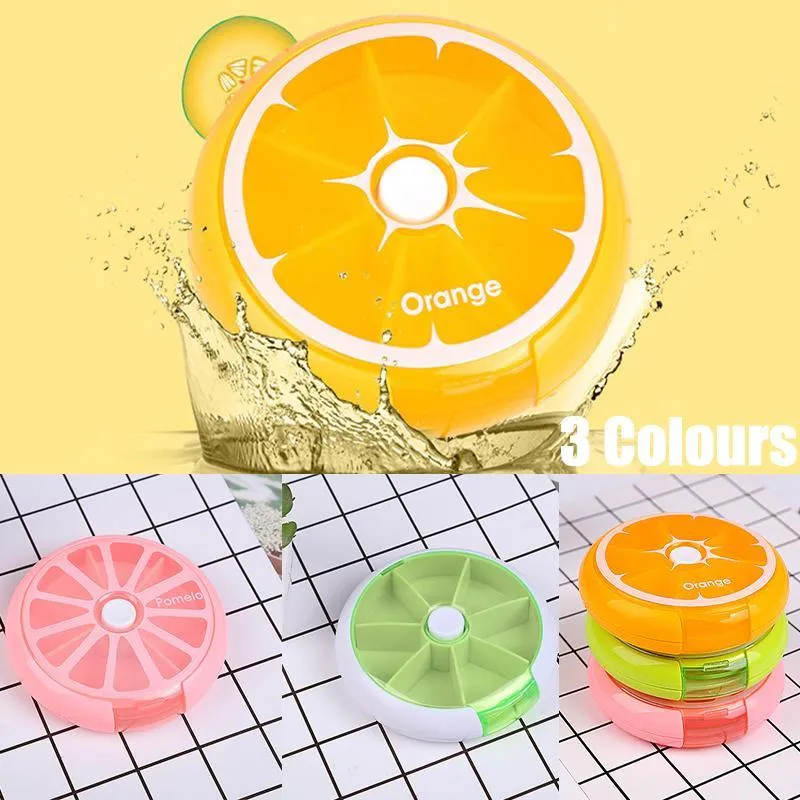 Pill Organiser Case Box 3Colours 1PC