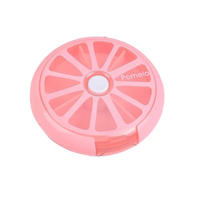 Pill Organiser Case Box 3Colours 1PC
