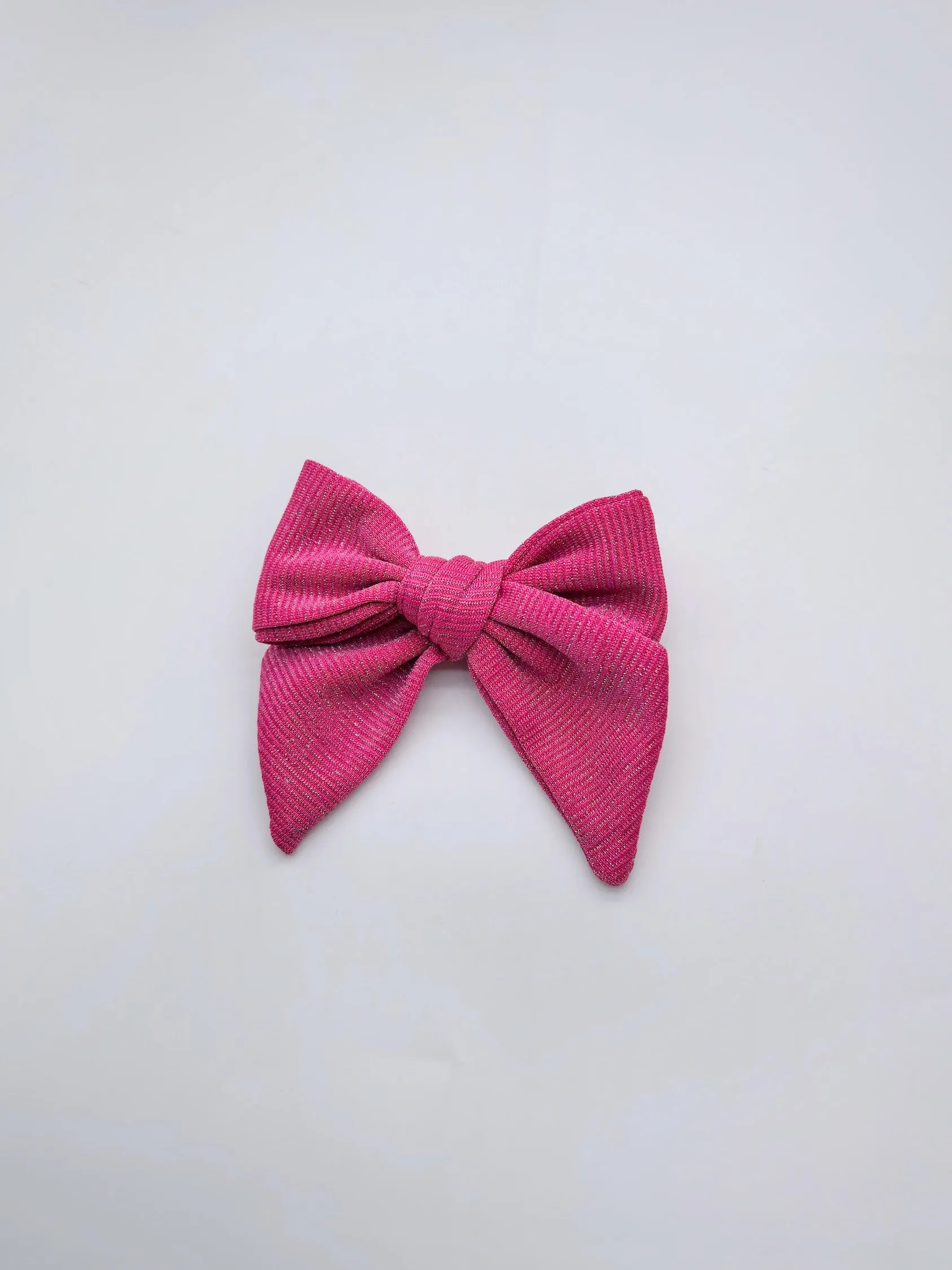 Pink and Red Solids Bow Strip and Scrunchie Collection