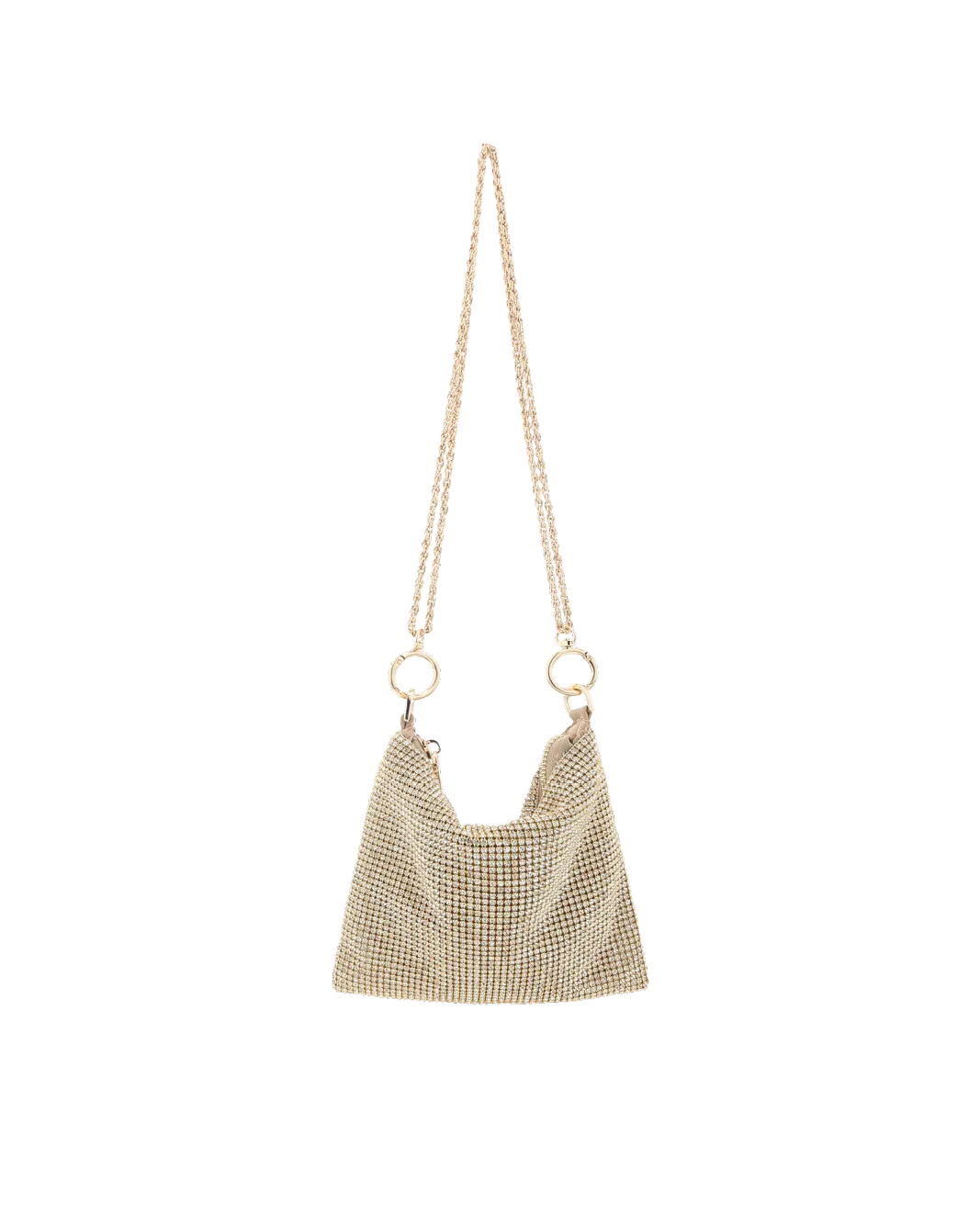 PIPER HANDLE BAG - GOLD-DIAMANTE