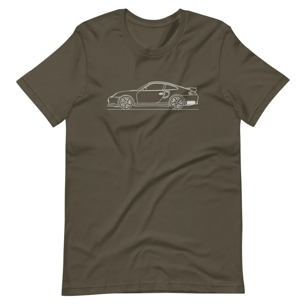 Porsche 911 996 Turbo silhouette T-shirt