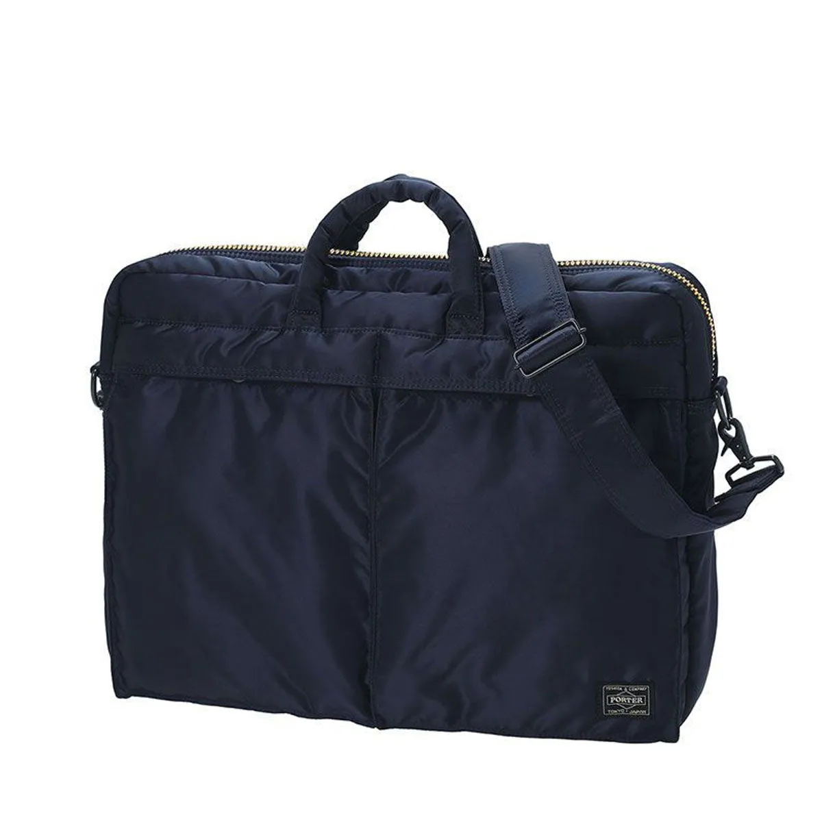 porter by yoshida tanker 2way briefcase (navy)