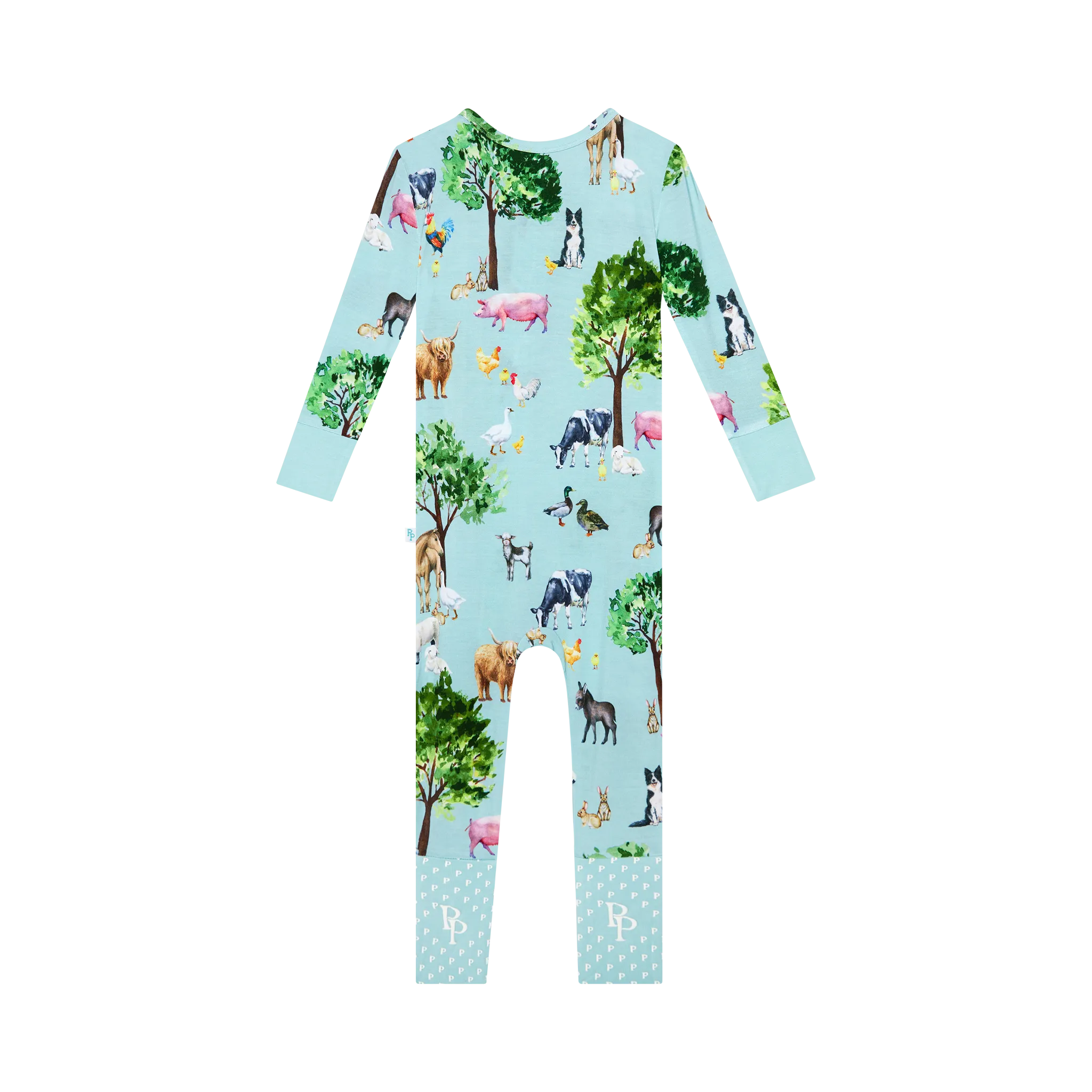 Posh Peanut Brayden Convertible Zippered One Piece
