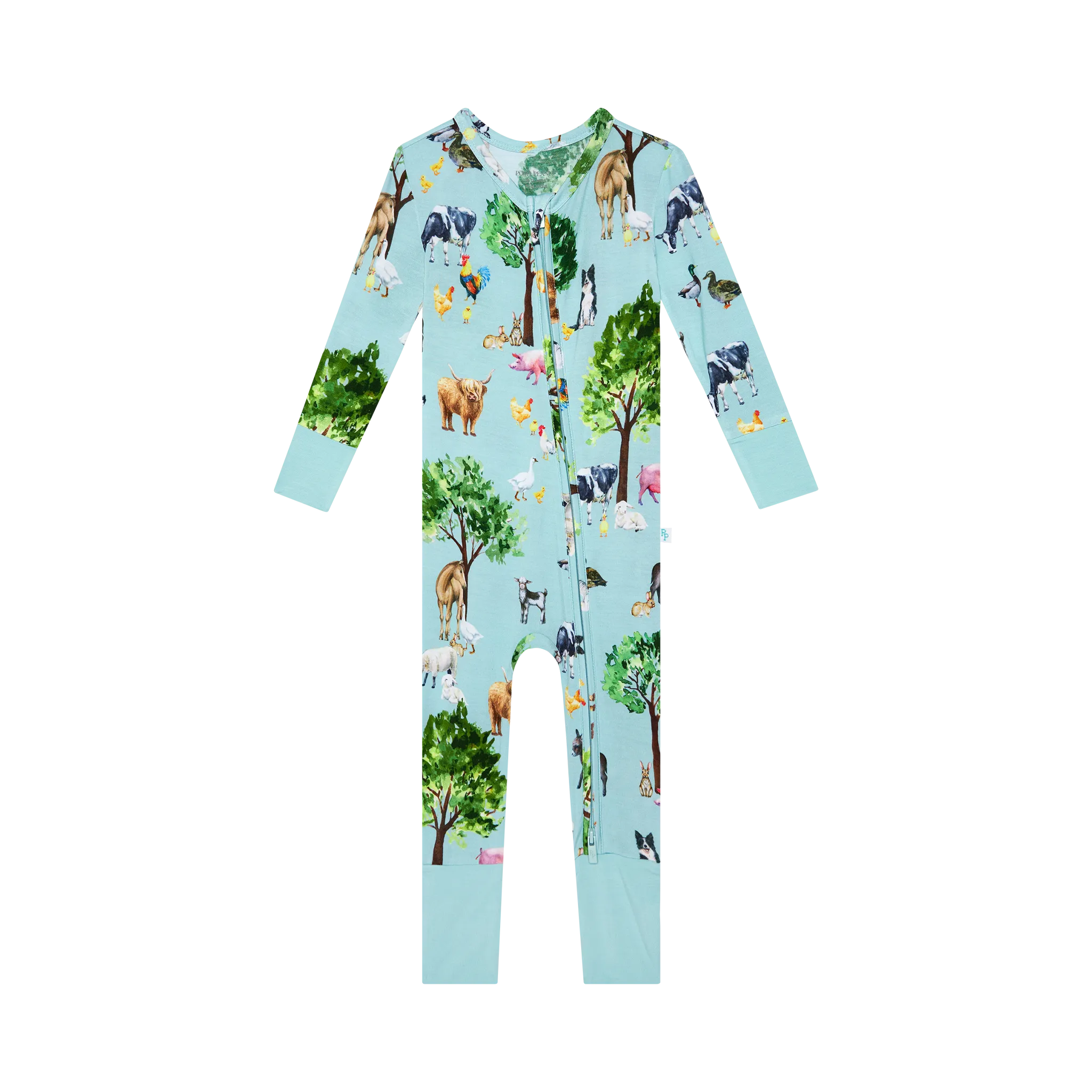Posh Peanut Brayden Convertible Zippered One Piece