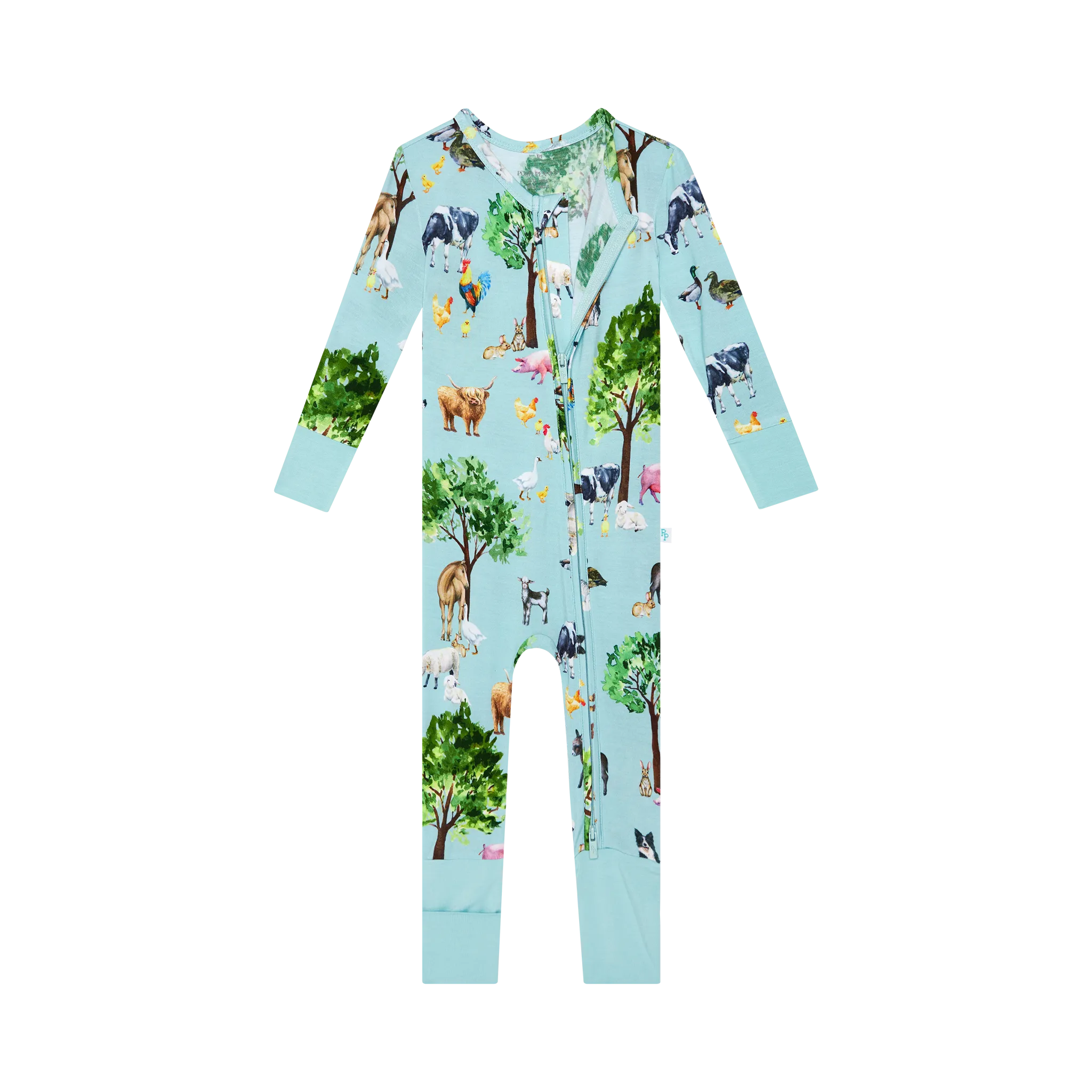 Posh Peanut Brayden Convertible Zippered One Piece