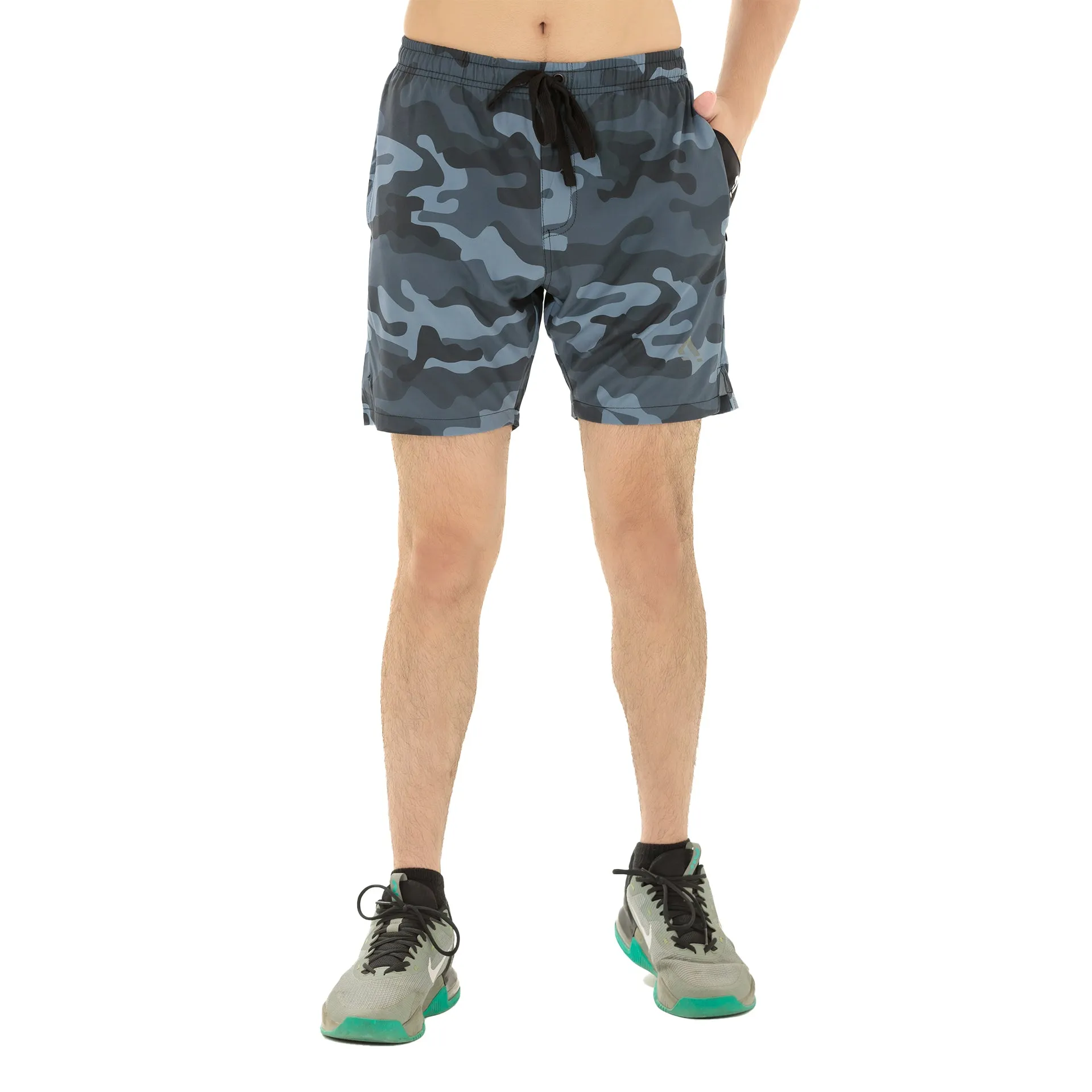 Pulse Shorts - Camo Grey
