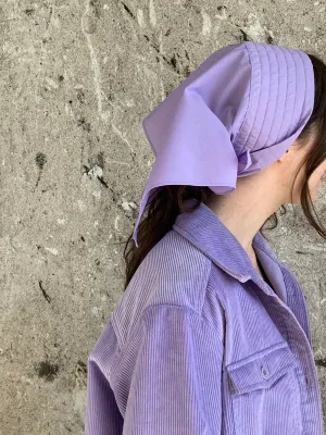 purple vintage bandana