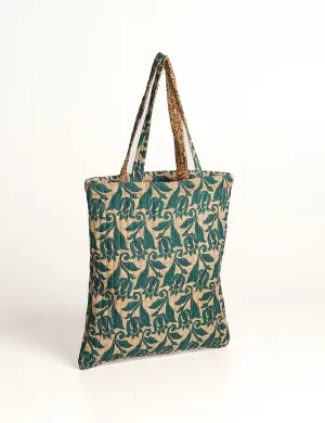 QUILTED SHOPPER BAG