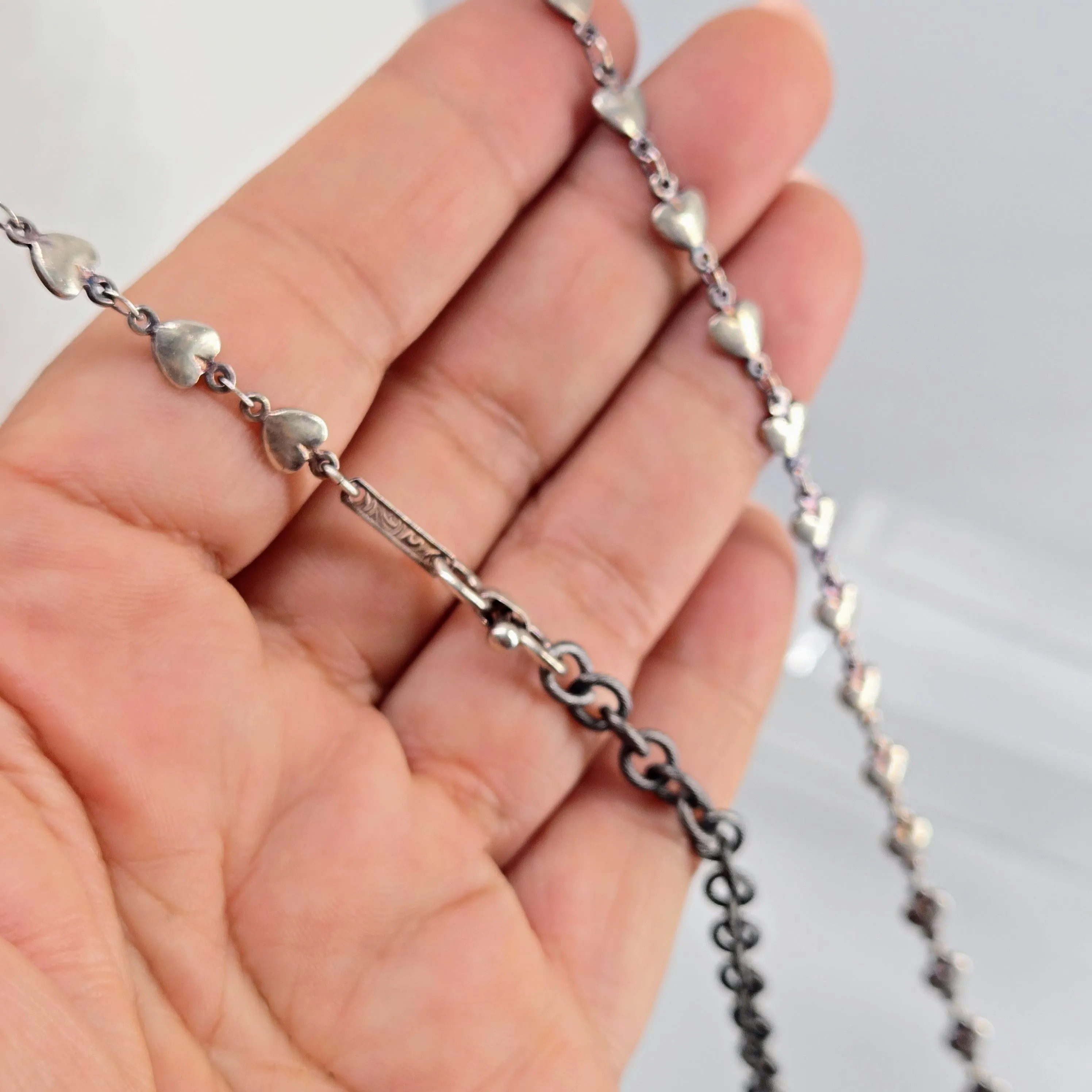 "All-Seeing Sweetie!" Convertible Necklace - Anti-tarnish Mixed Metals & Upcycled Components