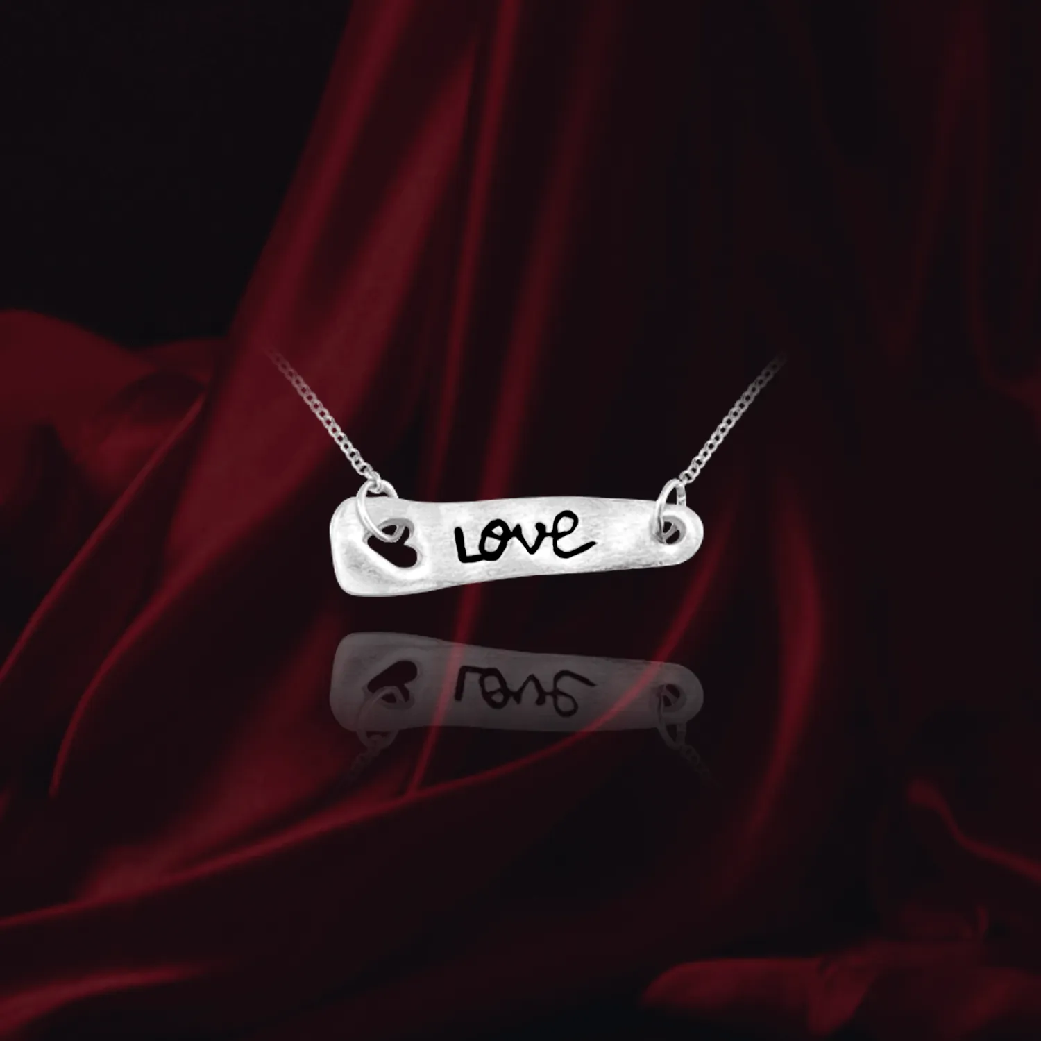 "Love" Banner Pendant